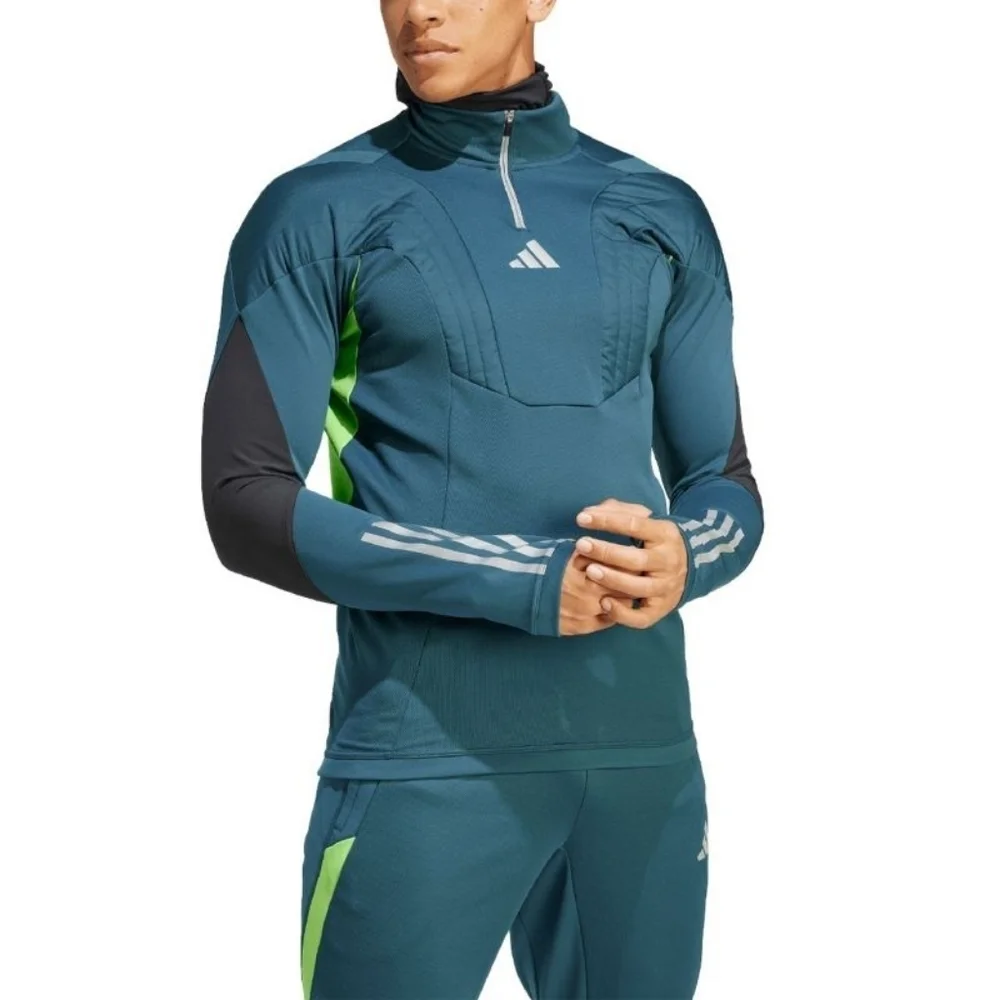 Adidas Tiro 23 Competition Winterized Long Sleeve Shirt Blue Men’s Small NWT